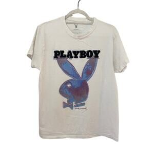Vintage Playboy Andy Warhol Tee – Size Large (Runs Small) Graphic Art T-Shirt